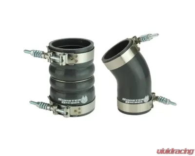 Sinister Diesel Hot Side Charge Pipe Ford Powerstroke 6.0L 2003-2007 - SD-INTRPIPE-6.0-HOT