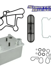 Sinister Diesel Oil Cooler w/ Gasket|O-rings Ford 6.0L Powerstroke 2003-2007                                     - SD-OC-6.0 - Image 8