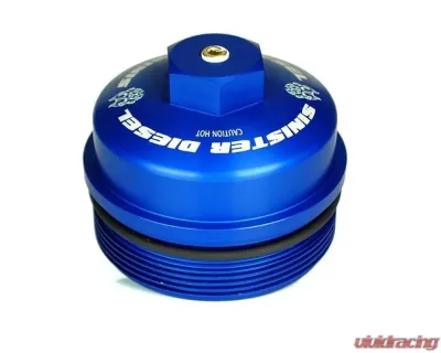 Sinister Diesel Oil Filter Cap Ford Powerstroke 6.0L|6.4L 2003-2010 - SD-OFC-FORD-03