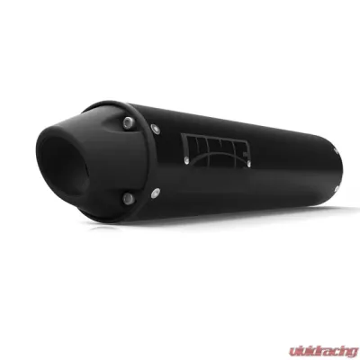 HMF Racing Big Core Slip-On Exhaust for Can-Am Maverick Turbo 15-17, Black - 016570636194