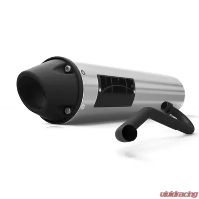 HMF Racing Slip-On Exhaust for Arctic Cat Wildcat Sport 16-17, Black - 012323606092