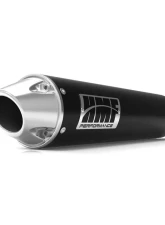 HMF Racing Slip-On Exhaust for Arctic Cat Wildcat Trail 14-17, Black                                     - 012313606186 - Image 2