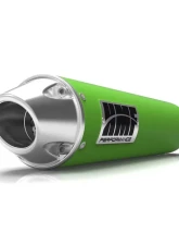 HMF Racing Slip On Exhaust - Performance Series for Arctic Cat Wildcat Sport 16-17, Black, Lightweight Steel                                     - 012323606586 - Image 2