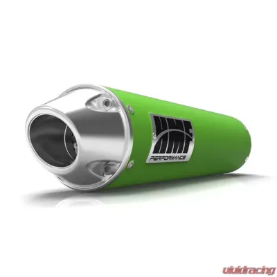 HMF Racing Slip On Exhaust - Performance Series for Arctic Cat Wildcat Sport 16-17, Black, Lightweight Steel - 012323606586