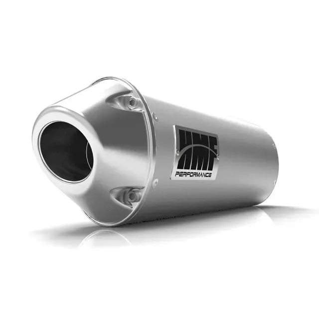 HMF Racing Slip-On Exhaust Can-Am Spyder RS 08-12, Black, Steel - 015293726086