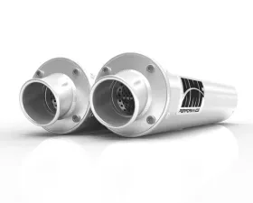 HMF Racing Dual Slip On Exhaust Arctic Cat Wildcat 1000 12-14, Black