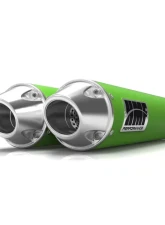 HMF Racing Dual Slip On Exhaust for Arctic Cat Wildcat 1000 12-14, Black                                     - 012305606586 - Image 2