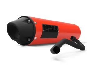 HMF Racing Big Core Exhaust Can-Am Maverick Turbo 15-17, Black, Steel