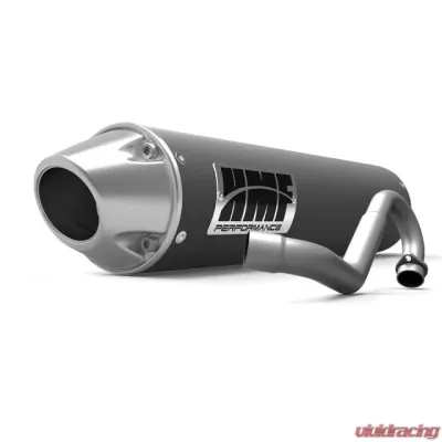 HMF Racing Big Core Full Exhaust Can-Am Maverick Turbo 15-17, Black - 016578638891