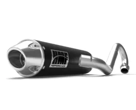 HMF Racing Big Core 3/4 Exhaust for Can-Am Maverick Turbo 15-17, Black