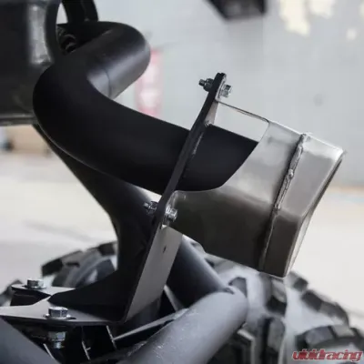 HMF Racing Can-Am Maverick X3 Slip-On Muffler Delete, Black, 2017-2023 - 016603638790