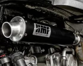 HMF Racing Exhaust System for Honda CRF450R 2017-2021, Black, Durable Material