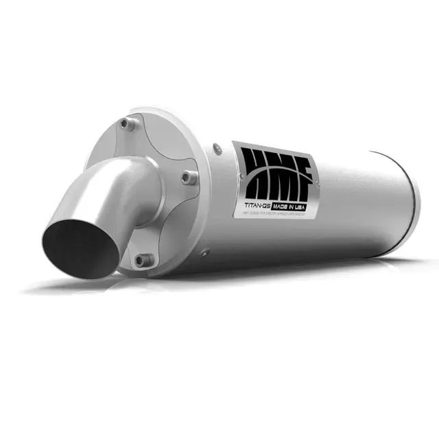 HMF Racing Exhaust System - Black, Fits Honda CRF450R 2017-2023 - 551213637487