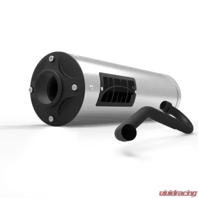 HMF Racing Exhaust System - Black, Fits Honda TRX450R 2004-2009 - 535324607493