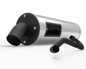 HMF Racing Exhaust System for Honda CRF450R 2017-2020, Aluminum, Black