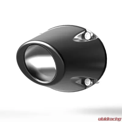 HMF Racing End Caps for 2019-2023 Polaris RZR, Black Aluminum, Rear - 6996106