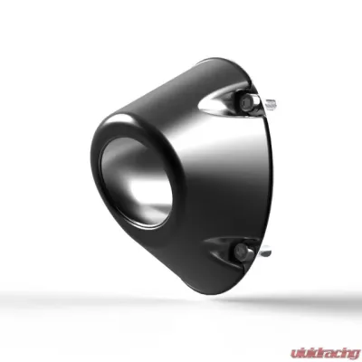 HMF Racing End Caps for 2004-2018 Yamaha Raptor 700, Black, Aluminum - 6996108