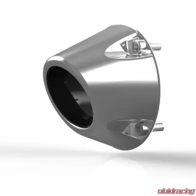 HMF Racing End Caps Polished - ATV, UTV, 6996707, Aluminum, Silver Finish - 6996707