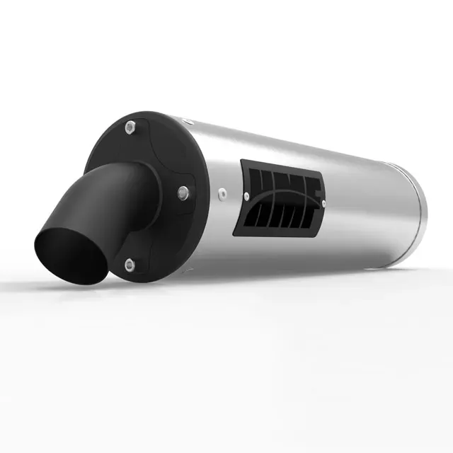 HMF Racing Exhaust System for 2015-2020 Ford Mustang, Black, Stainless Steel - 735543637495