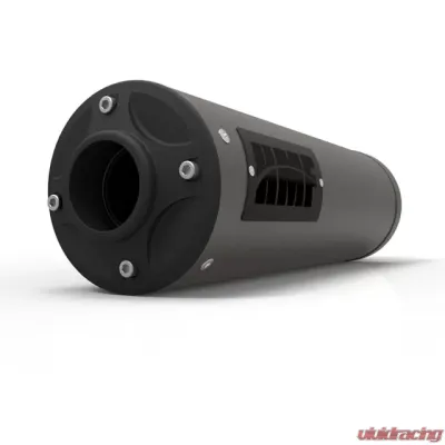 HMF Racing Exhaust System for Honda CRF450R 2017-2021, Black, Aluminum - 744733638793
