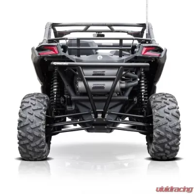 HMF Racing Rear HD Bumper Red for Can-Am Maverick X3 Turbo 2017-2020 - 9166022476