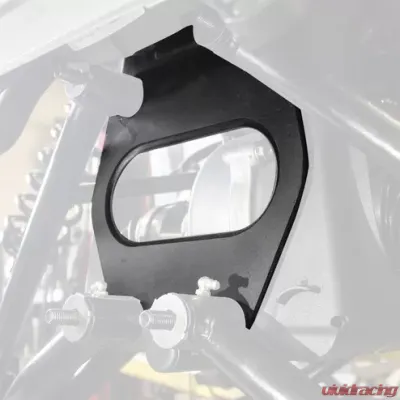 HMF Racing Gusset Kit - Can-Am Maverick X3 2017-2021, Steel, Black - 9166037561