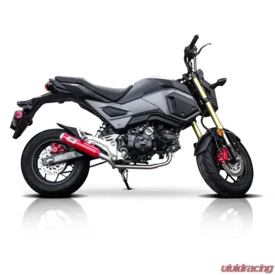 HMF Racing Honda Grom Slip-On Exhaust System Black, 2014-2023, Steel - 020704626189