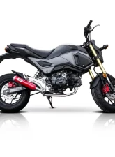 HMF Racing Honda Grom Slip-On Exhaust System Black, 2014-2023, Steel                                     - 020704626189 - Image 3