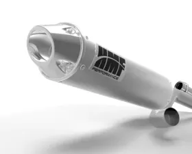 HMF Racing Big Core Exhaust System Brushed Euro Tip Can-Am Maverick 15-17