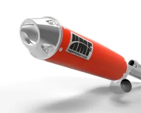 HMF Racing Big Core Exhaust Can-Am Maverick Turbo 15-17 Red Euro Tip