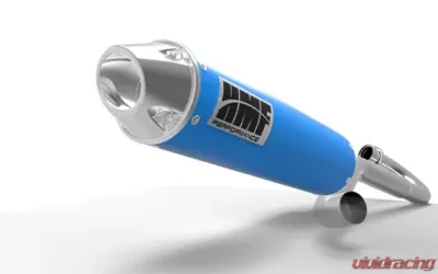 HMF Racing Big Core Exhaust System Octane Blue Can-Am Maverick Turbo 15-17 - 016578637991