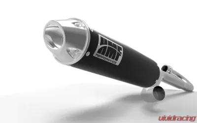 HMF Racing Big Core 3/4 Black Exhaust Euro Tip for Can-Am Maverick 15-17 - 016579636191