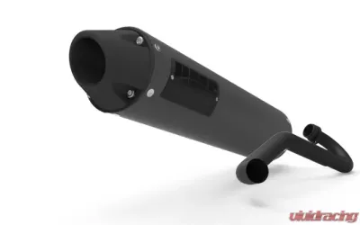 HMF Racing Big Core Exhaust Blackout Stainless Tip for Can-Am Maverick Turbo 15-17 - 016579638894