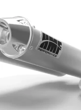 HMF Racing Dual Turbo Back Exhaust Brushed Tips Center Mount Can-Am X3 17-22                                     - 01660A636086 - Image 3