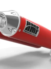 HMF Racing Dual Full System Exhaust Red Tips for Polaris RZR XP 900 11-14                                     - 035396636686 - Image 2