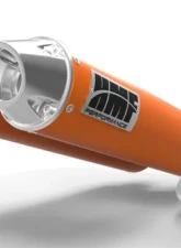 HMF Racing Dual Full System Exhaust Orange Tips Polaris RZR XP 900 11-14                                     - 035396636886 - Image 2