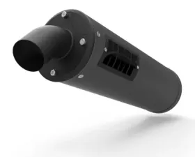 HMF Racing Exhaust System for Honda CRF450R 2017-2020, Black, Aluminum