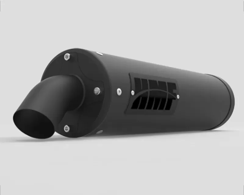 HMF Racing Exhaust System - Black, Fits 2014-2020 Honda Grom - 551213638795
