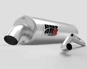 HMF Racing Exhaust System for Honda CRF450R 2017-2021, Black, Aluminum
