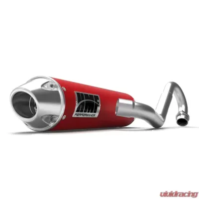 HMF Racing Full System Exhaust Polaris RZR 170 2015-2019, Black, Steel - 035684606686