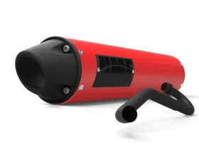 HMF Racing Full System Exhaust Polaris RZR 170 2015-2019, Black Steel