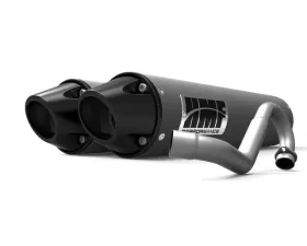HMF Racing Dual Full System Exhaust for Polaris RZR XP/4 1000 (14+) - Black