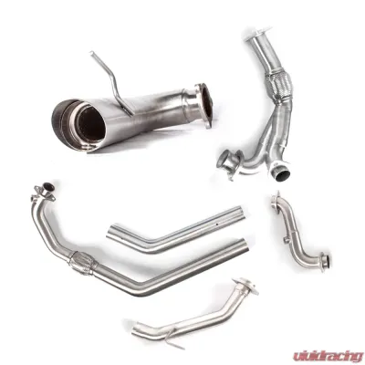 HMF Racing Can-Am Maverick Turbo 3in Race Pipe Slip-On System, 2013-2023 - 016573637490