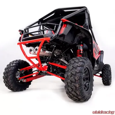 HMF Racing Exhaust System - Black, Fits Honda CRF450R 2017-2022 - 722726637493