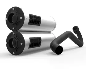 HMF Racing Exhaust System - Black, Fits 2015-2020 Honda CBR500R