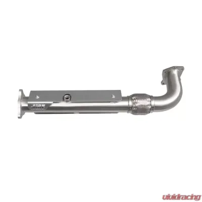 HMF Racing Polaris RZR XP/4 Turbo EPS 16-18 Brushed Head Pipe - 6356094