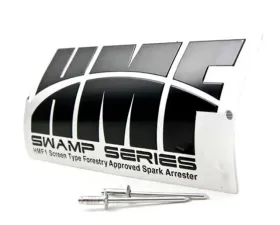 HMF Racing Swamp XL Exhaust - Black, Aluminum, Fit: Polaris RZR 2014-2023