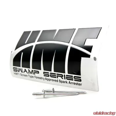 HMF Racing Swamp XL Exhaust - Black, Aluminum, Fit: Polaris RZR 2014-2023 - 6986011