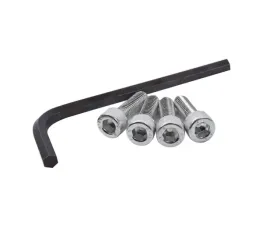 HMF Racing Performance End Cap Screw Kit - Black, ATV/UTV, 6999999