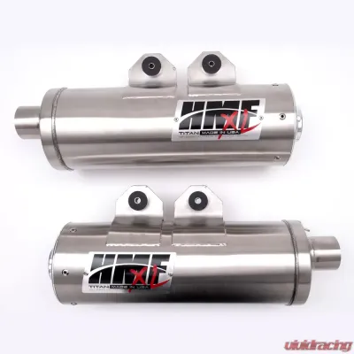 HMF Racing Exhaust System - Black, Fits Honda CRF450R 2017-2022 - 722726637493